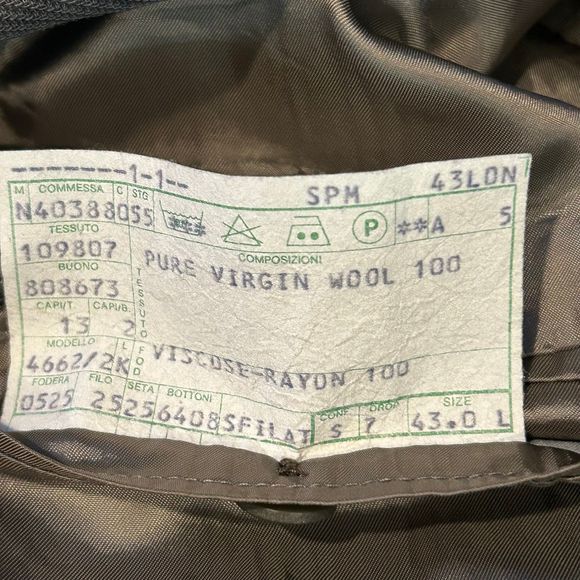 Giorgio Armani Le Collezioni Wool Blazer Jacket 43L - Picture 7 of 7